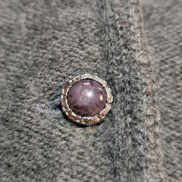 Vintage Jantzen Wool Hand Beaded Cardigan Sweater XL Artsy - Picture 4 of 8